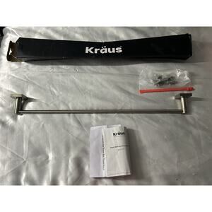 Kraus Bathroom Towel Bar 18 Inch Wall Mounted Towel Holder